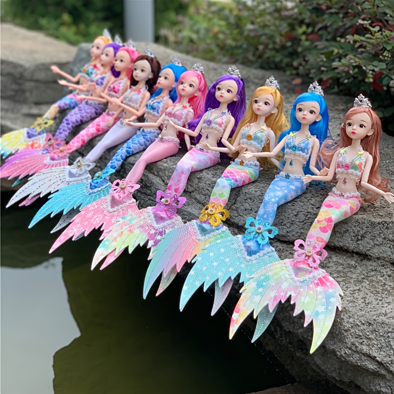 Super cute Mini Mermaids Cuties Doll Pink
