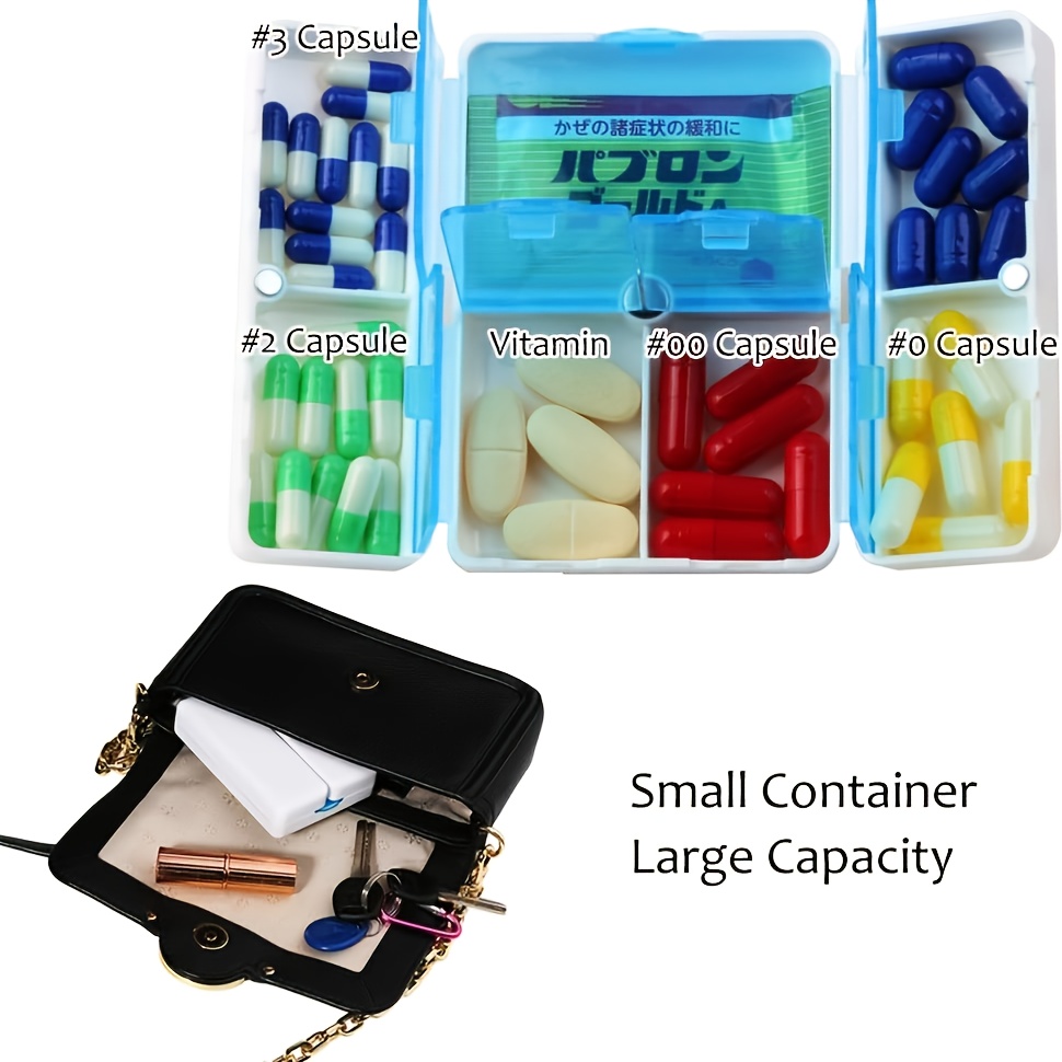 Fashion Smart Men's Pill & Vitamin Case