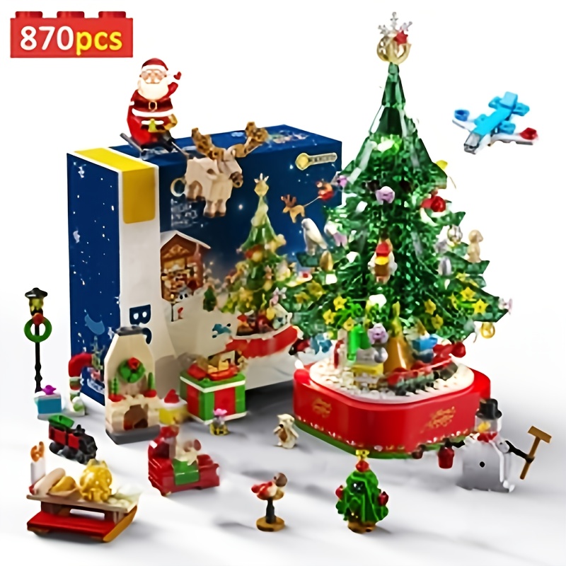 How to Build a LEGO Christmas Tree Ornament with Kids