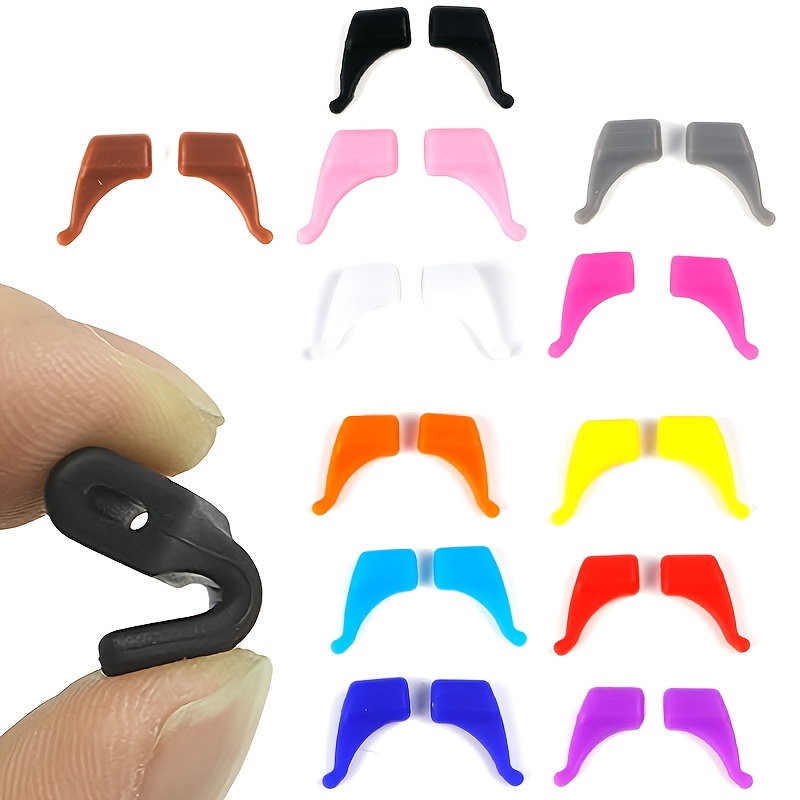 2 Anti Slip Eyeglass Holder Eyewear Glasses Behind Ear Accessories Clip