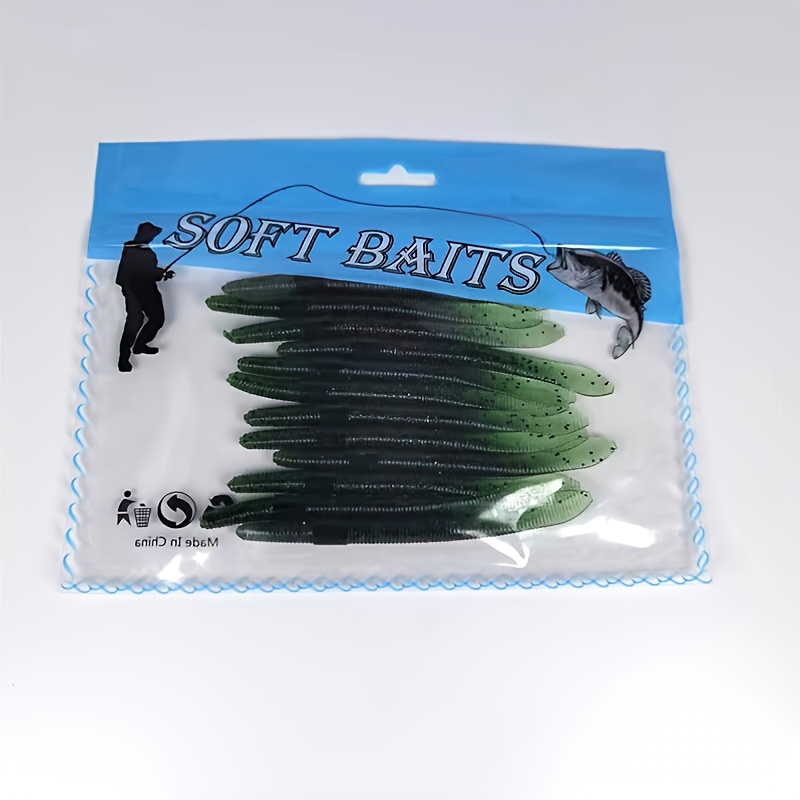 Assorted Color Tpr Floating Worm Bait Soft Bait Carp Bass - Temu