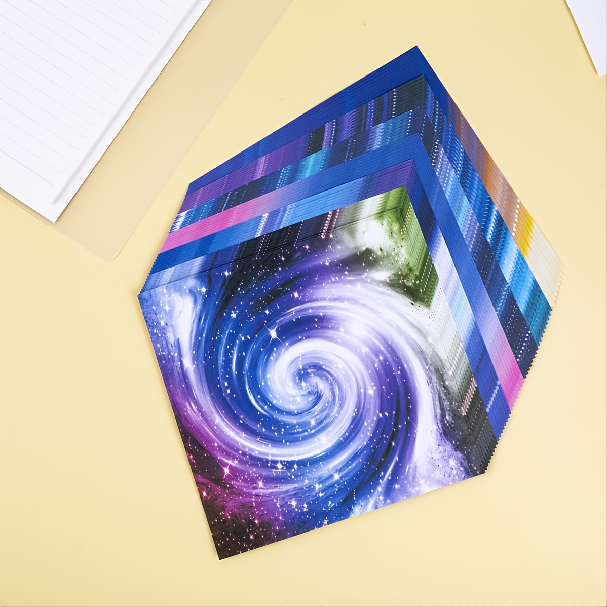 Double Sided Origami Paper Kit Beautiful Universe Starry Sky The Galaxy  Space Travel Pattern Paper Easy Folding For Arts Crafts School Kids  Teachers, 12 Designs (vivid Style) - Temu Latvia