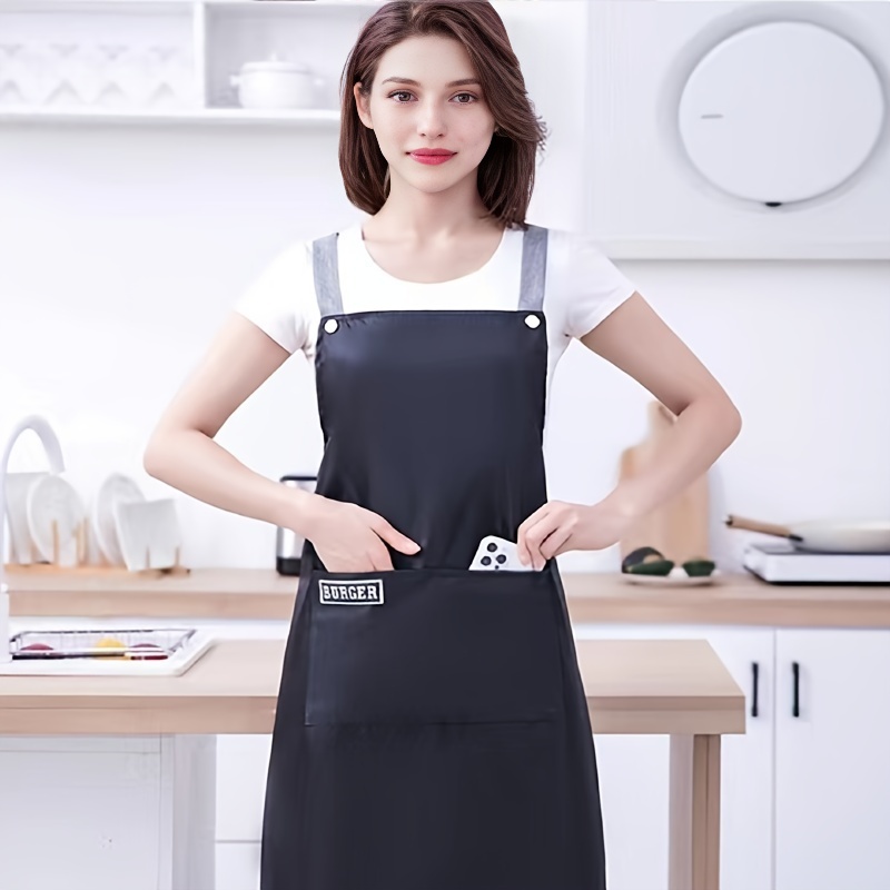 Waterproof Anti Fouling Kitchen Apron Stylish and Durable