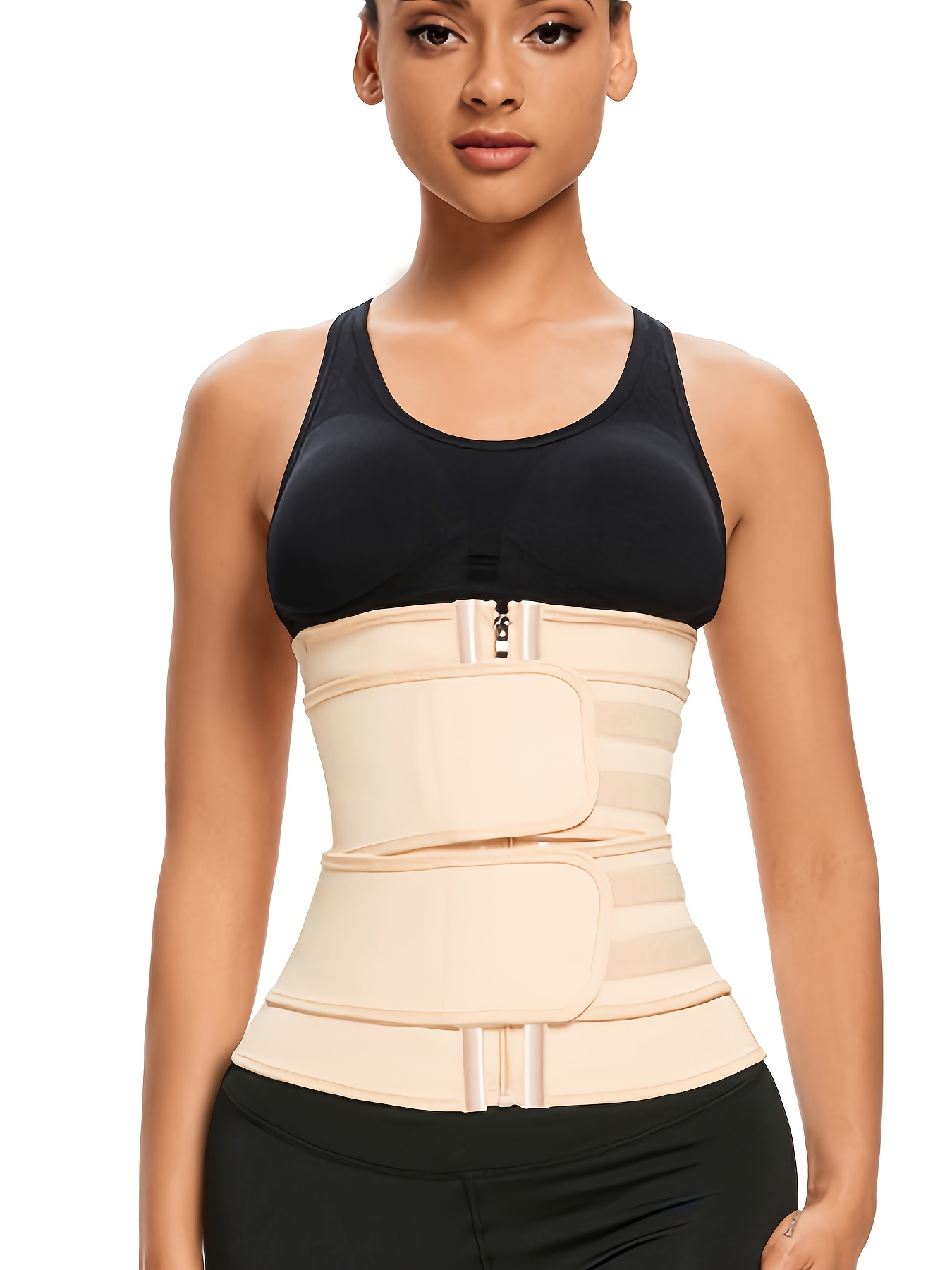 Buy Shopogenix 3 Meter Waist Trainer for Women Lower Belly Fat,Waist Wraps  for Stomach,Belly Band for Women Plus Size Weight,Waste Trimmer for Women  Under Clothes,Sweat Belt (Black). at