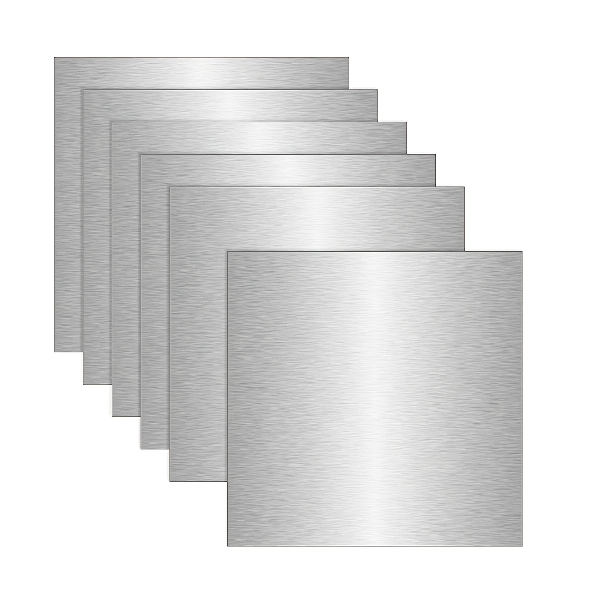 5052 Aluminum Sheet Metal 12 X 12 X 1/64 Inch Thin Flat