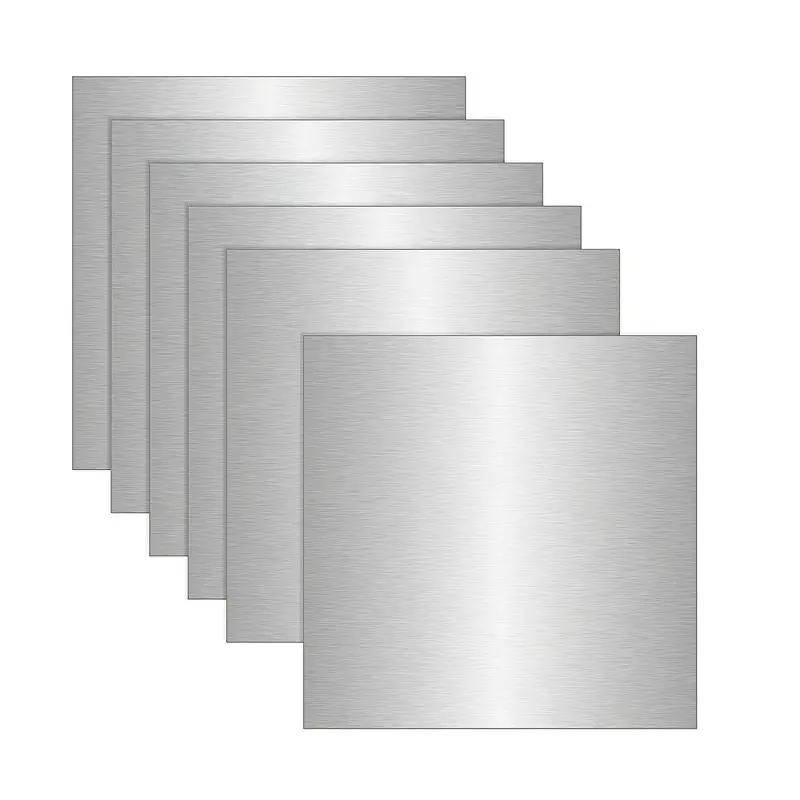 5052 Aluminum Sheet Metal 12 X 12 X 1/64 (0.02”) Inch Thin Flat Plain  Aluminum Plate Panel Covered With Protective Film, Heat Treatable Aluminum  Sheet