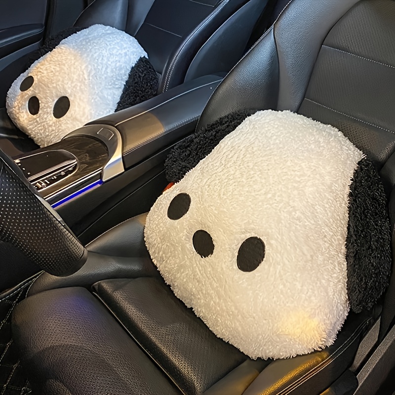 Car Neck Support Pillow Cartoon Plush Breathable Auto Seat Lumbar Pillow  Ergonomic Headrest Pillow For Neck Protection - AliExpress