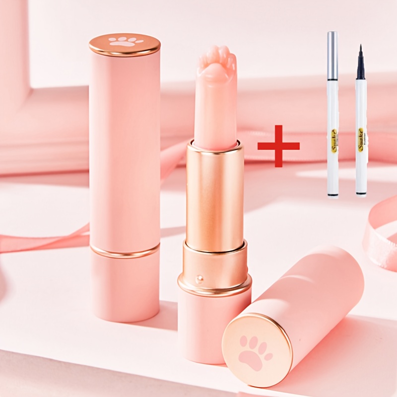 Moisturizing Lip Balm with Cat Claw Design