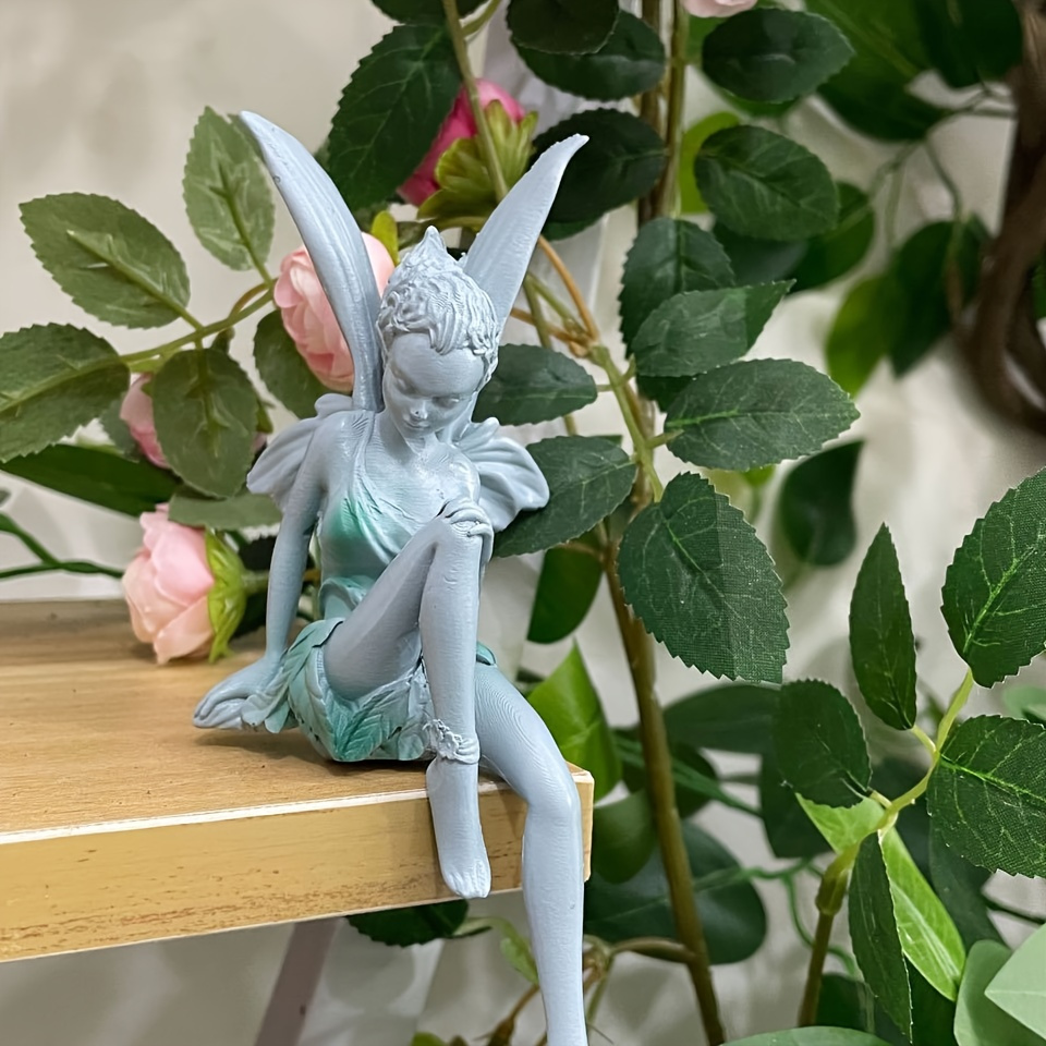 

Resin Flower Fairy , Elegant Indoor Outdoor Art Decor, Ideal For Living Room, Study, Balcony, Garden, Patio, Office, Holiday Gifts - Statue Craft For Candlelight Dinners And Tree Branch