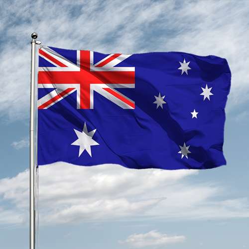 Bandiera Australia 5ft X 3ft (150x90cm Circa) - Doppia Faccia, Stampata, Resistente Per Esterno