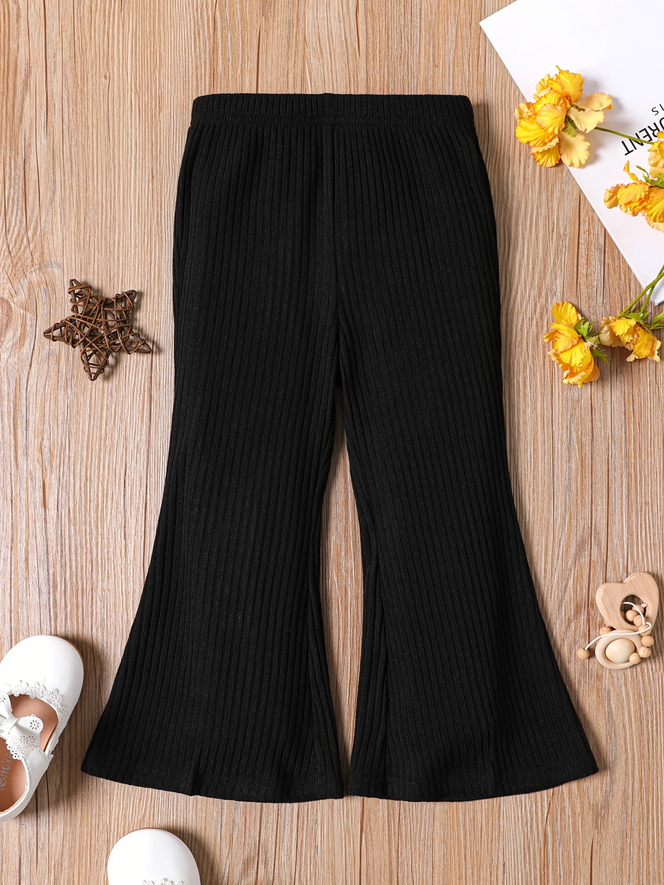 Adult Flower Bell Bottom Pants 