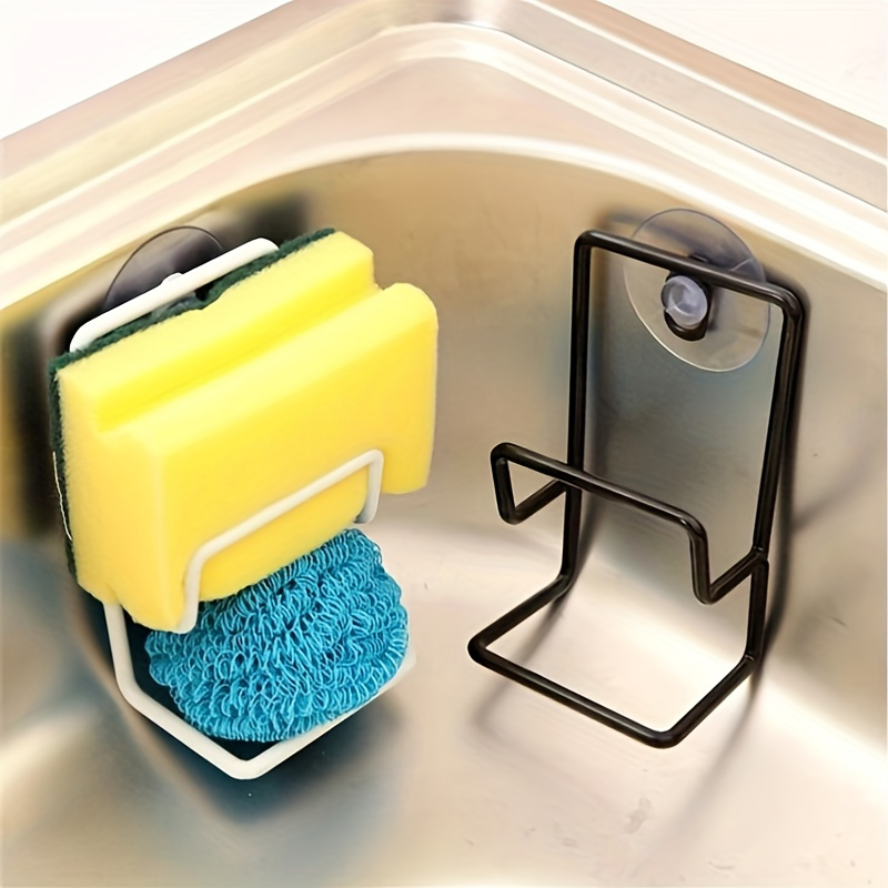 Non slip Suction Cup Sponge Holder For Kitchen And Bathroom - Temu