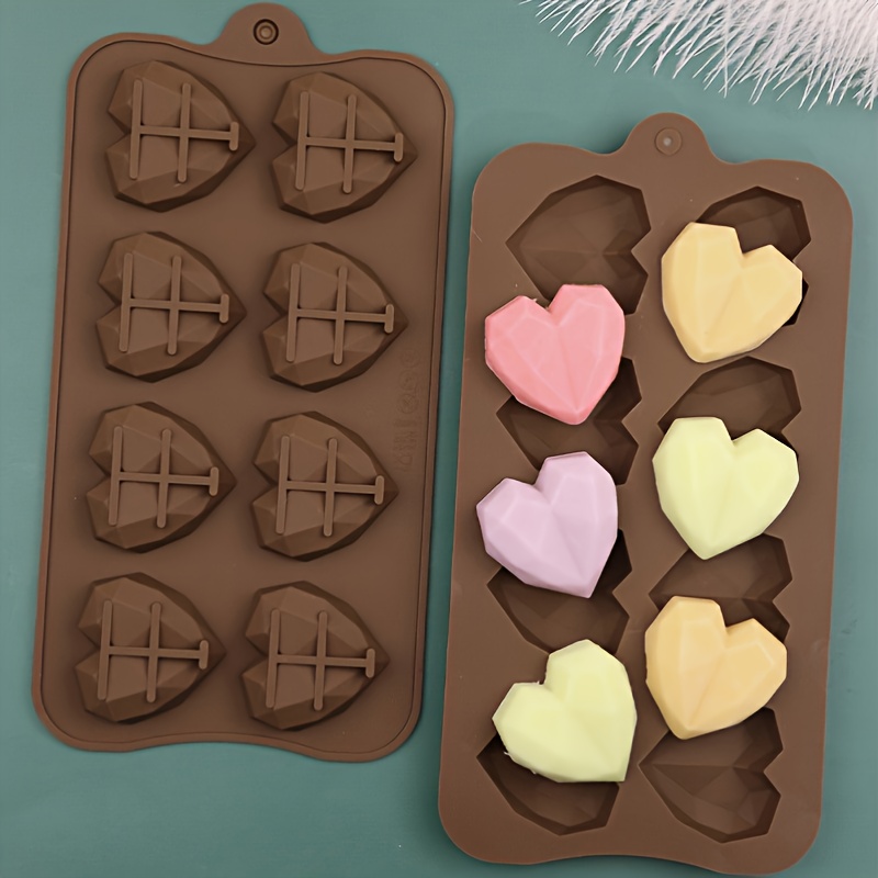 Mini Heart Silicone Mold Cute Valentine's Day Resin, Candy, Chocolate 