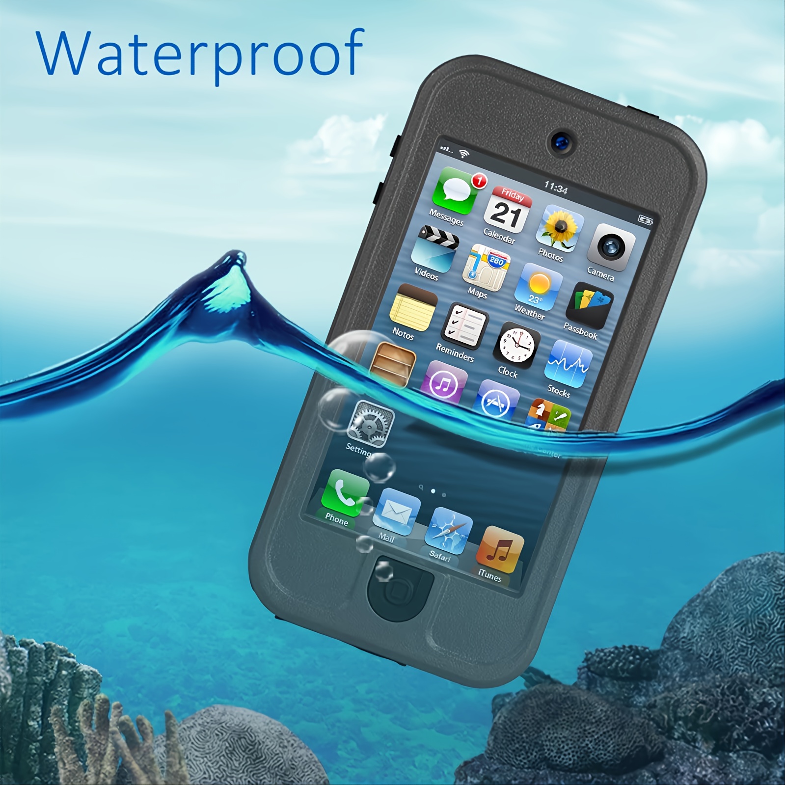 Waterproof Case Compatible - Temu
