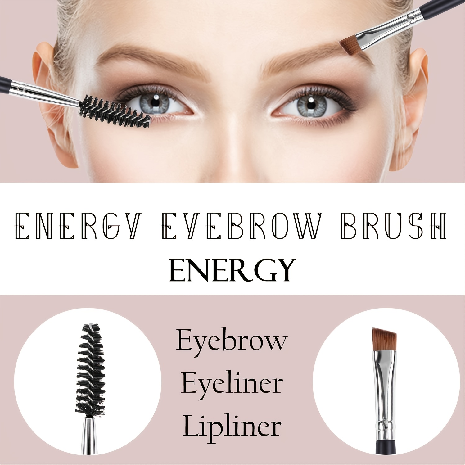 Brocha para cejas ENERGY Brocha para cejas en ngulo Brocha Temu