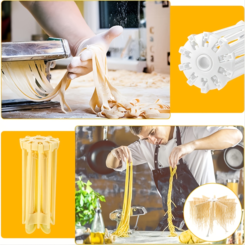 16 Rotatable Arms Pasta Drying Rack Spaghetti Noodle Dryer Stand Hanging  Holder Foldable - AliExpress