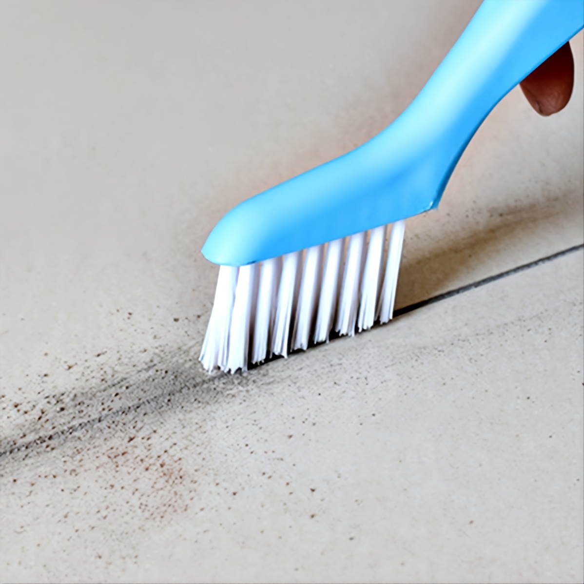 Multifunctional Hard Bristled Crevice Cleaning Brush, Cleans Dead