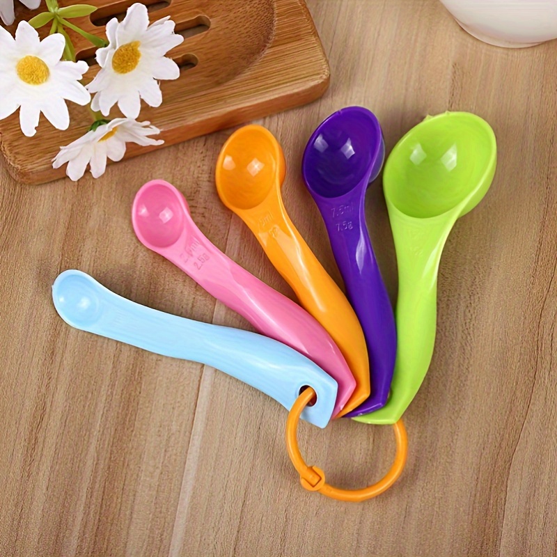 Measuring Spoons, Baking Measuring Spoons Sets, Plastic Measuring Spoons,  Stackable Kitchen Measuring Spoons For Dry And Liquid Ingredients, Small  Tablespoon, Coffee Measuring Spoon, Kitchen Stuff, Cheap Stuff - Temu