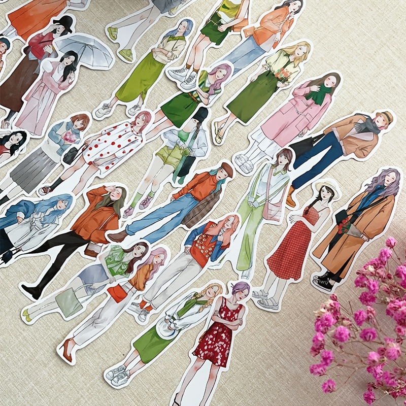 160pcs People Stickers People Stickers for Journaling Scrapbooking