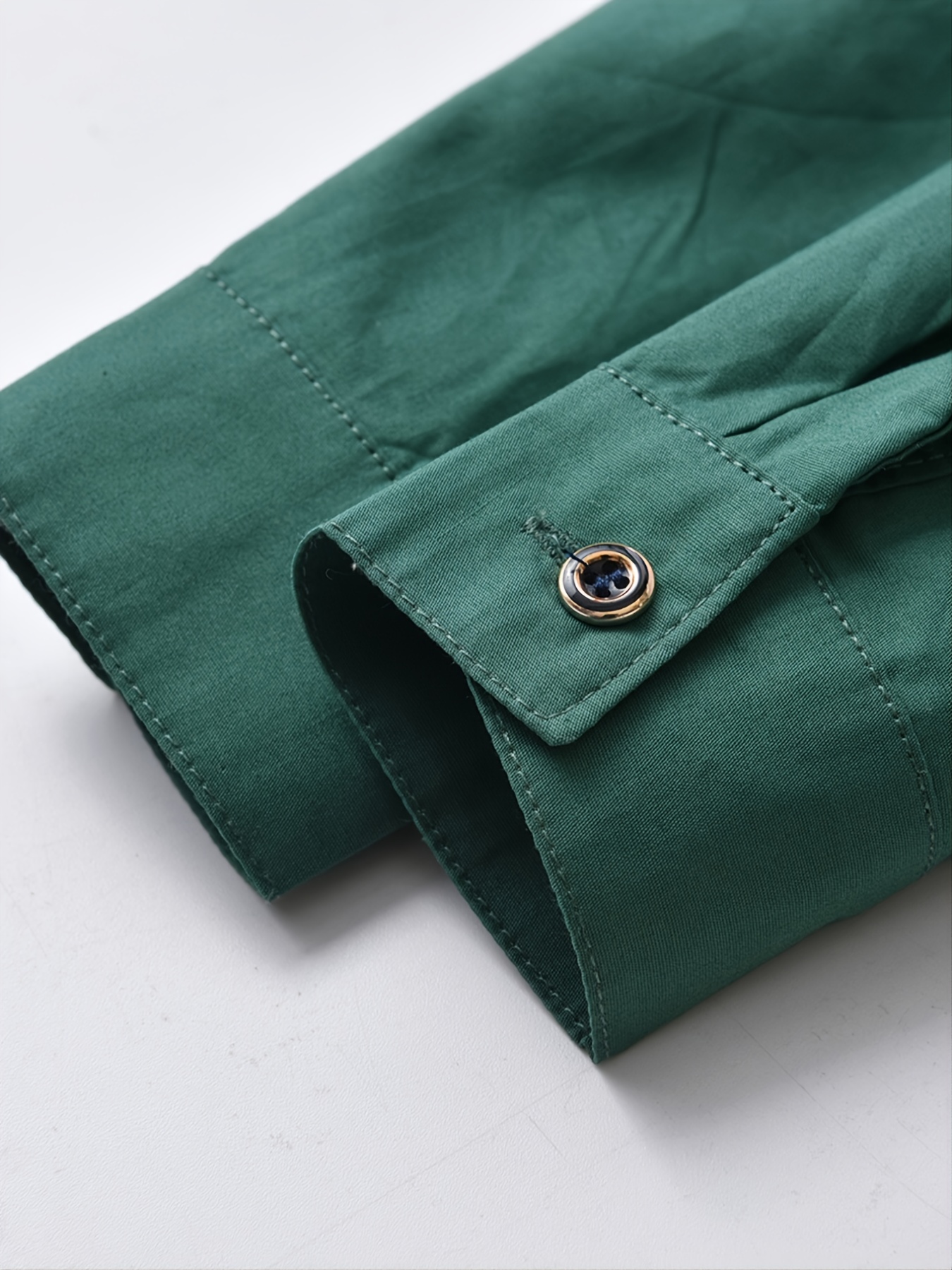 Boys' Solid Long Sleeve Shirt