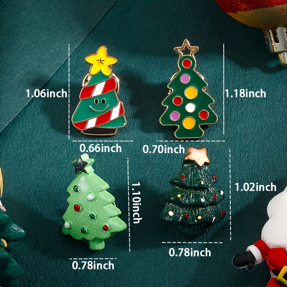 Men's Christmas Alloy Pin