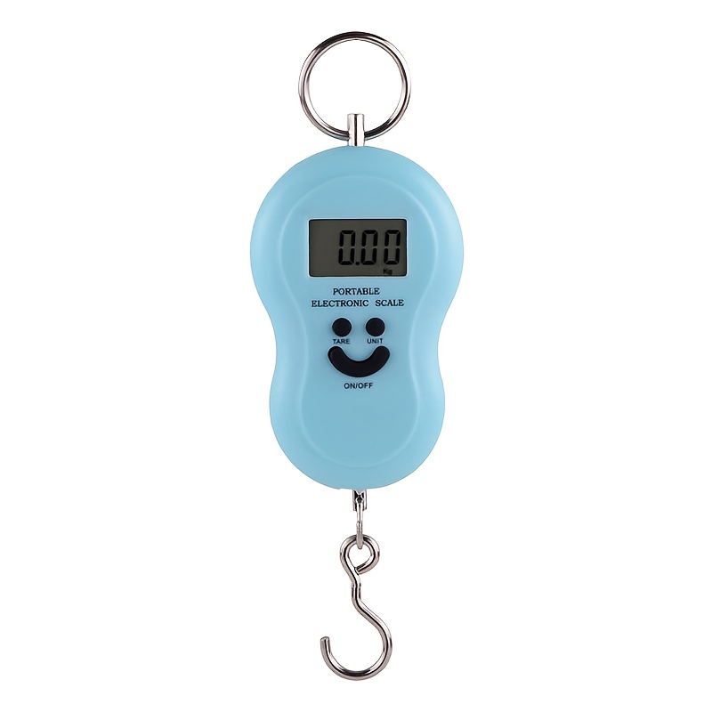 1pc Portable Electronic Hanging Scale With Hook For Luggage