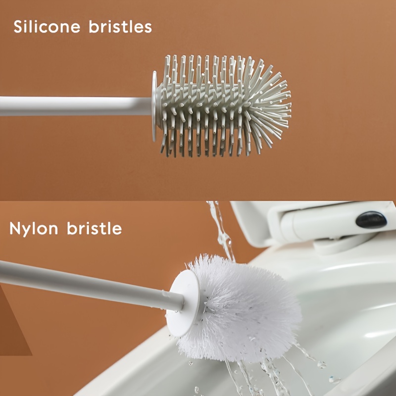 Shamdon Home Collection Brosse WC Plate En Silicone Avec Support