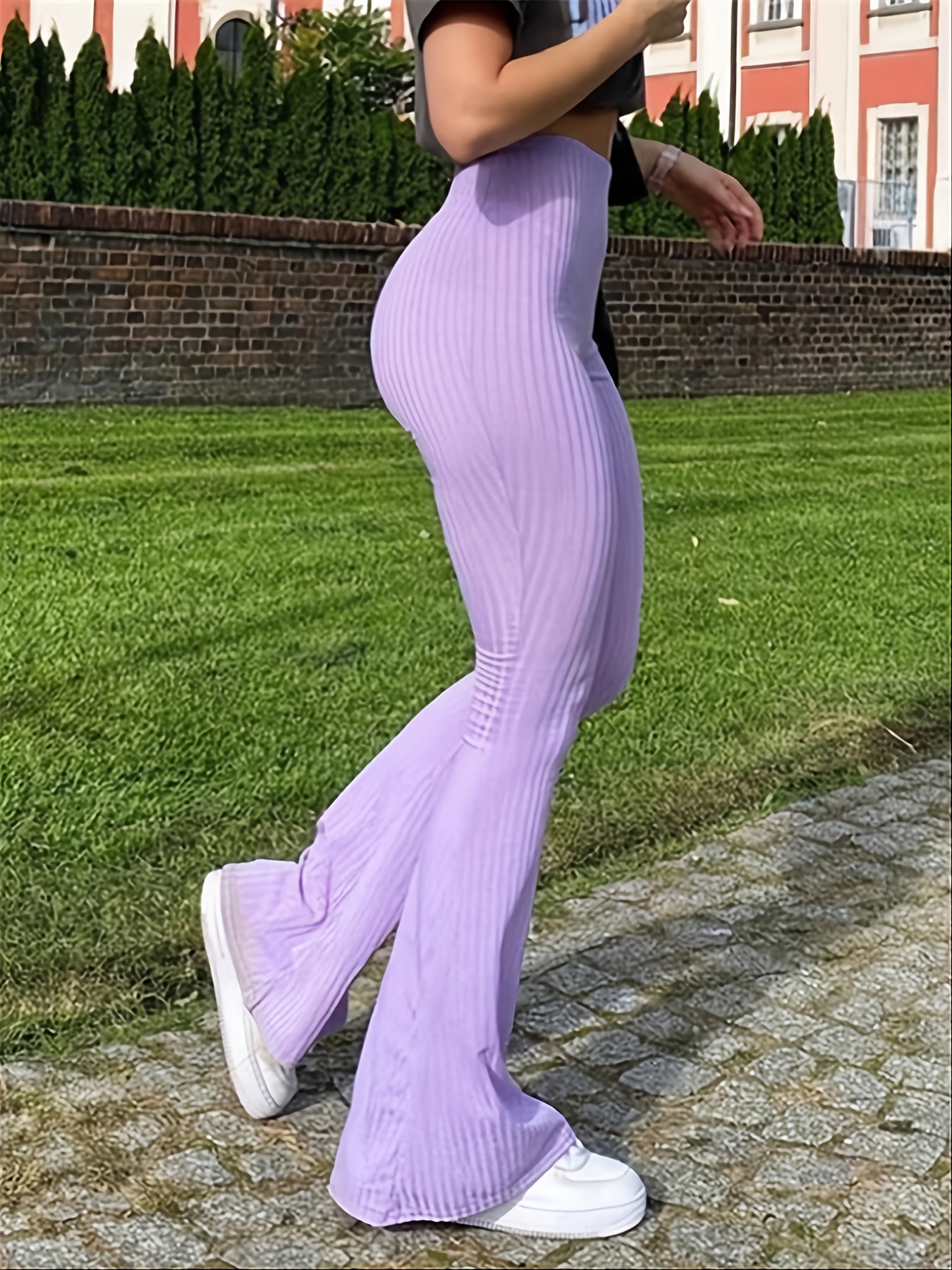 Purple Trousers for Women