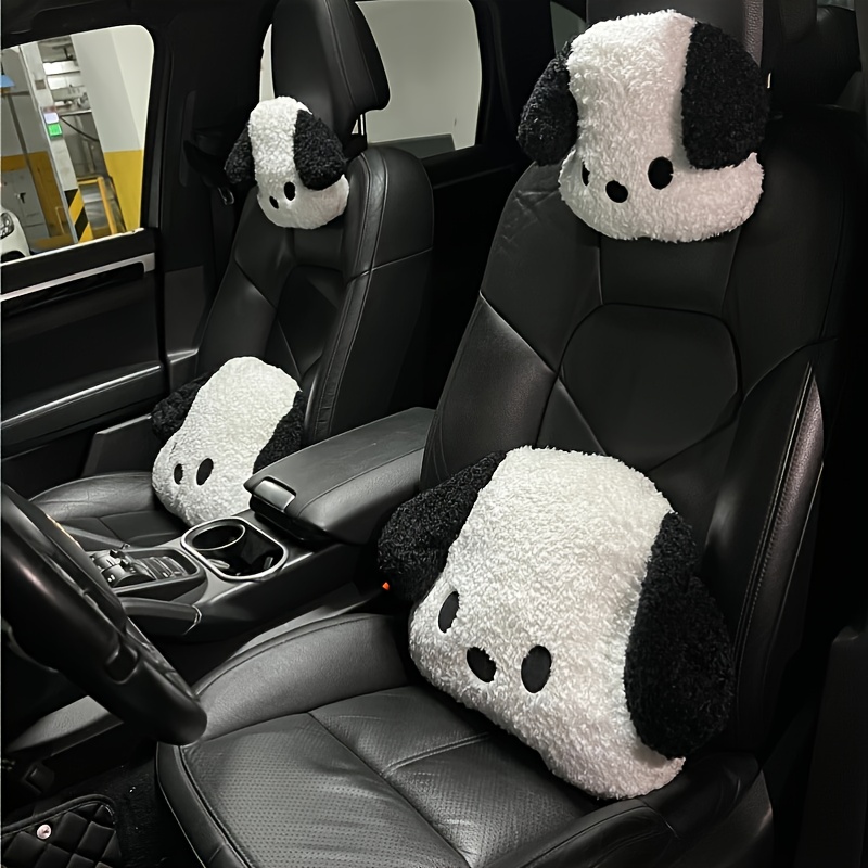 Cartoon Car Headrest Neck Pillow Seat Waist Car Neck Pillow - Temu
