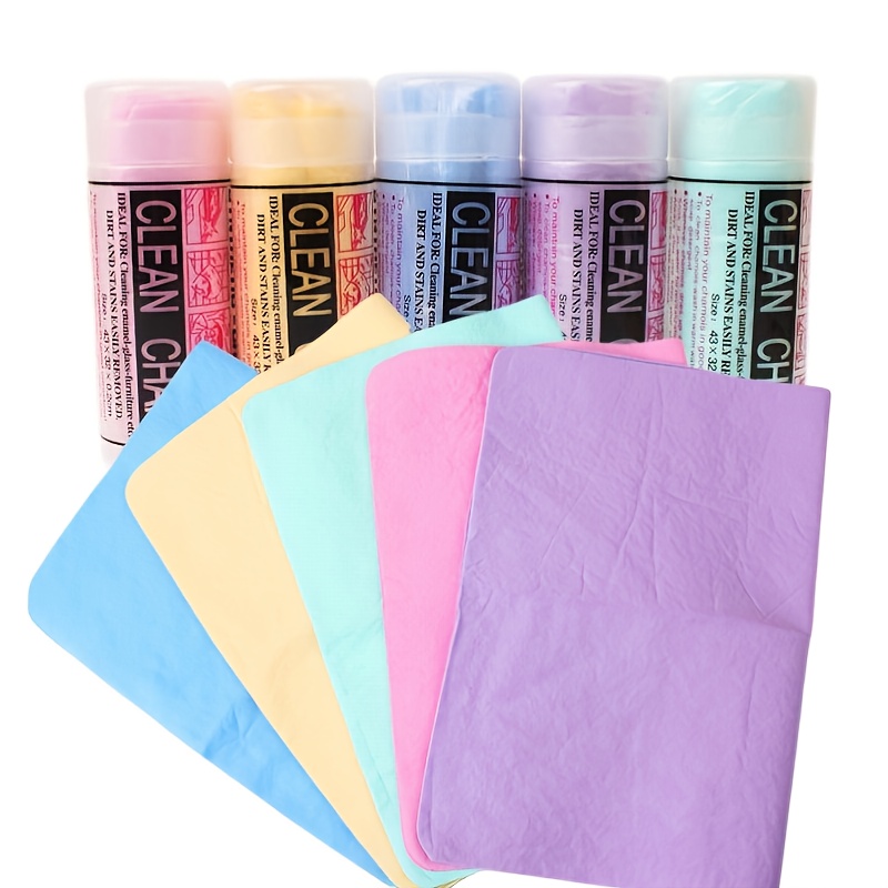 Absorbent Chamois Cloth for Car Cleaning