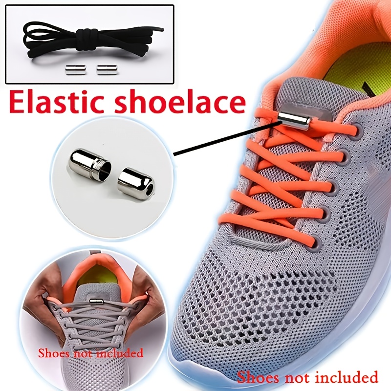 Lacci per scarpe da ginnastica, stringhe elastiche per bambini, adulti e  anziani, con sistema di lacci per scarpe da ginnastica : : Moda