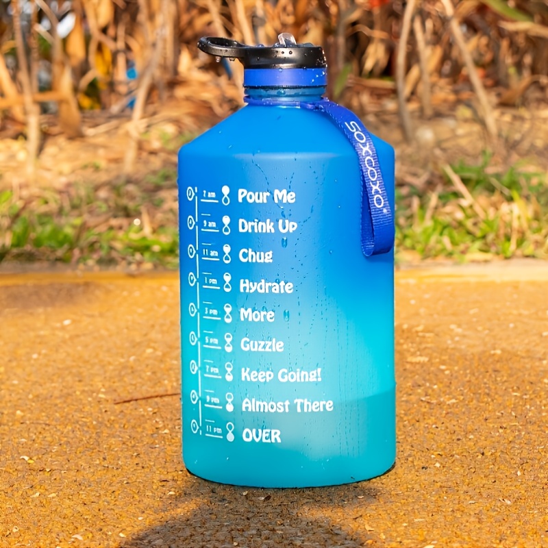 FUNUS Half Gallon Water Bottle Leakproof Big Water Jug with