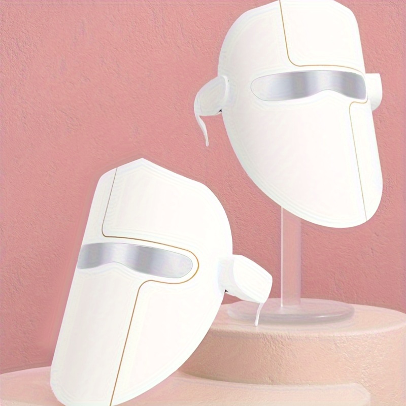 3 Couleur Beauté Masque Visage LED Photon Soins De La Peau - Temu France
