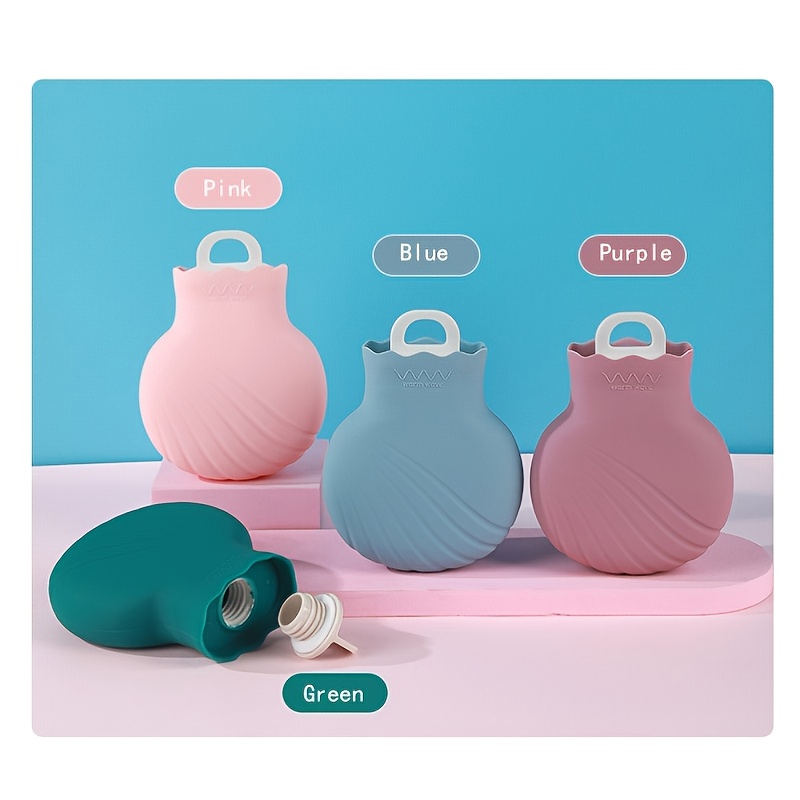 1pc Hot Water Bottle Hand Warmer Tummy Compress Cute Explosion Proof Baby  Warmer Silicone Warm Water Bottle, Don't Miss These Great Deals