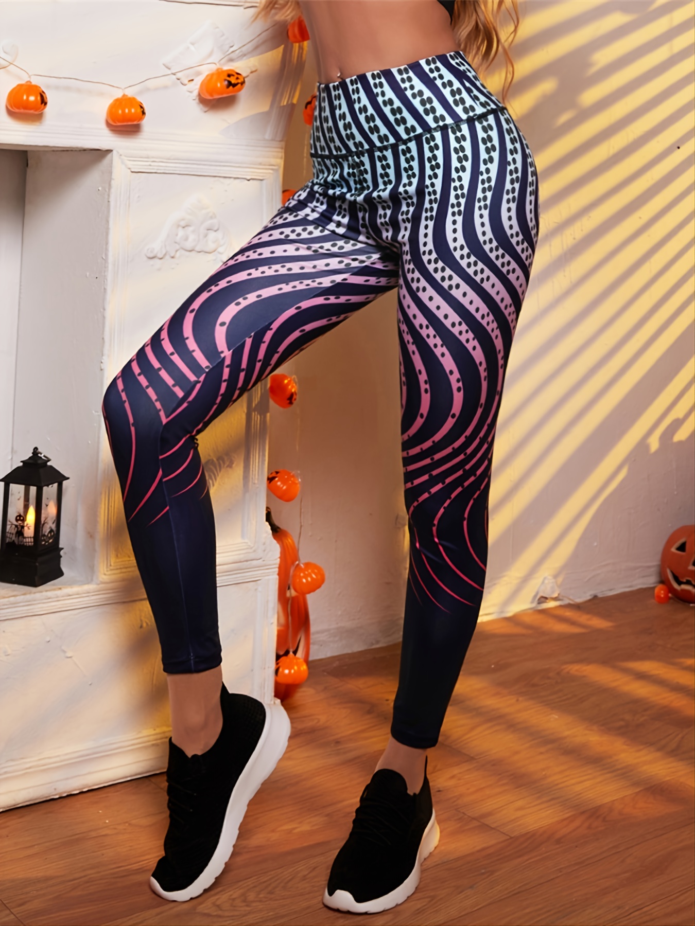 High Stretch Digital Printing Yoga Leggings for Women - Comfortable Fitness  Workout Pants with Moisture-Wicking Technology