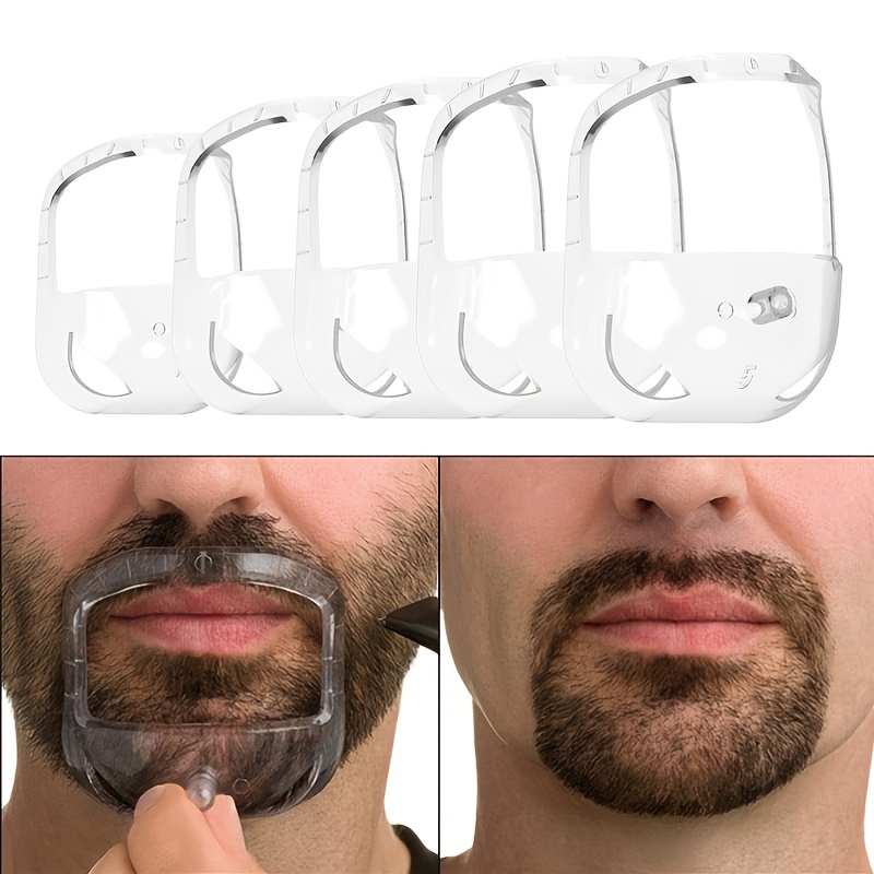 5 Size Beard Shaping Template For Men