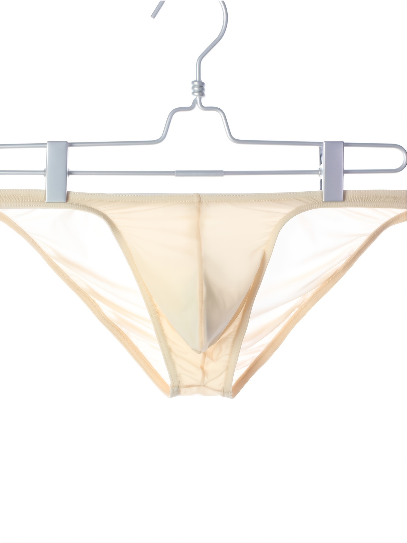Men's Underwear Briefs Solid Color Tag free Bikini Brief Men - Temu