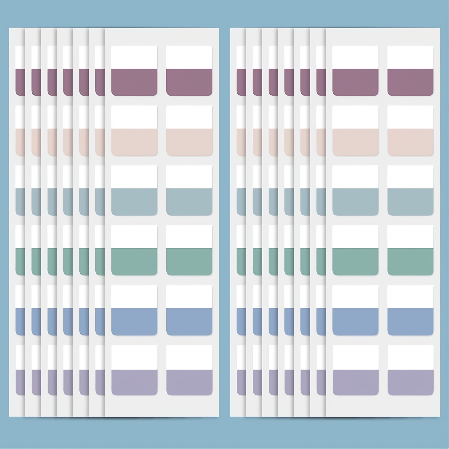 10 feuilles d'onglets adhésifs colorés pour livres d'onglets adhésifs pour  cahiers d'onglets de pages pour la classification des fichiers - Temu  Belgium