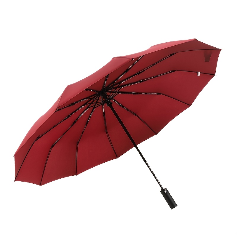 Strong Wind Resistant 3 fold Automatic Umbrella 12 Big - Temu
