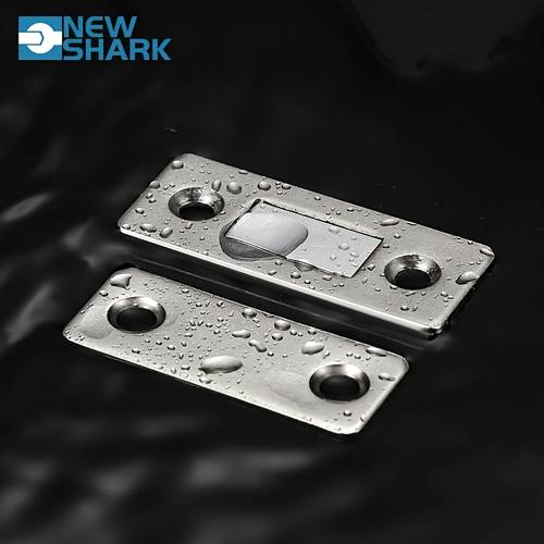 Stainless Steel Invisible Punch-free Sliding Door Wardrobe Door Magnetic Suction Double Magnet Sliding Door Cabinet Suction Strong Magnetic