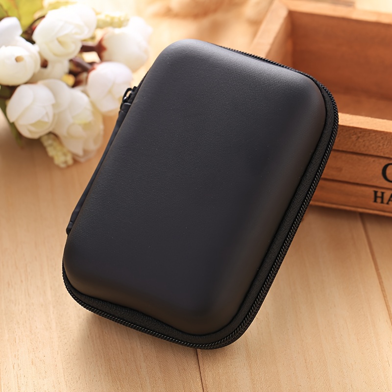 Portable Data Cable Zipper Bag for Digital Accessories Storage