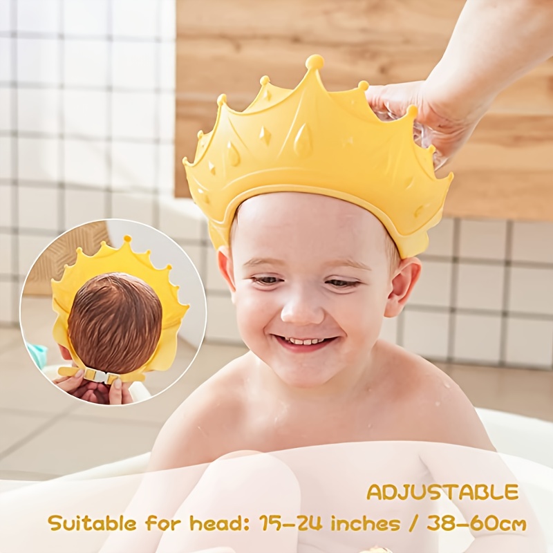 Gorro de ducha impermeable para bebés para niños