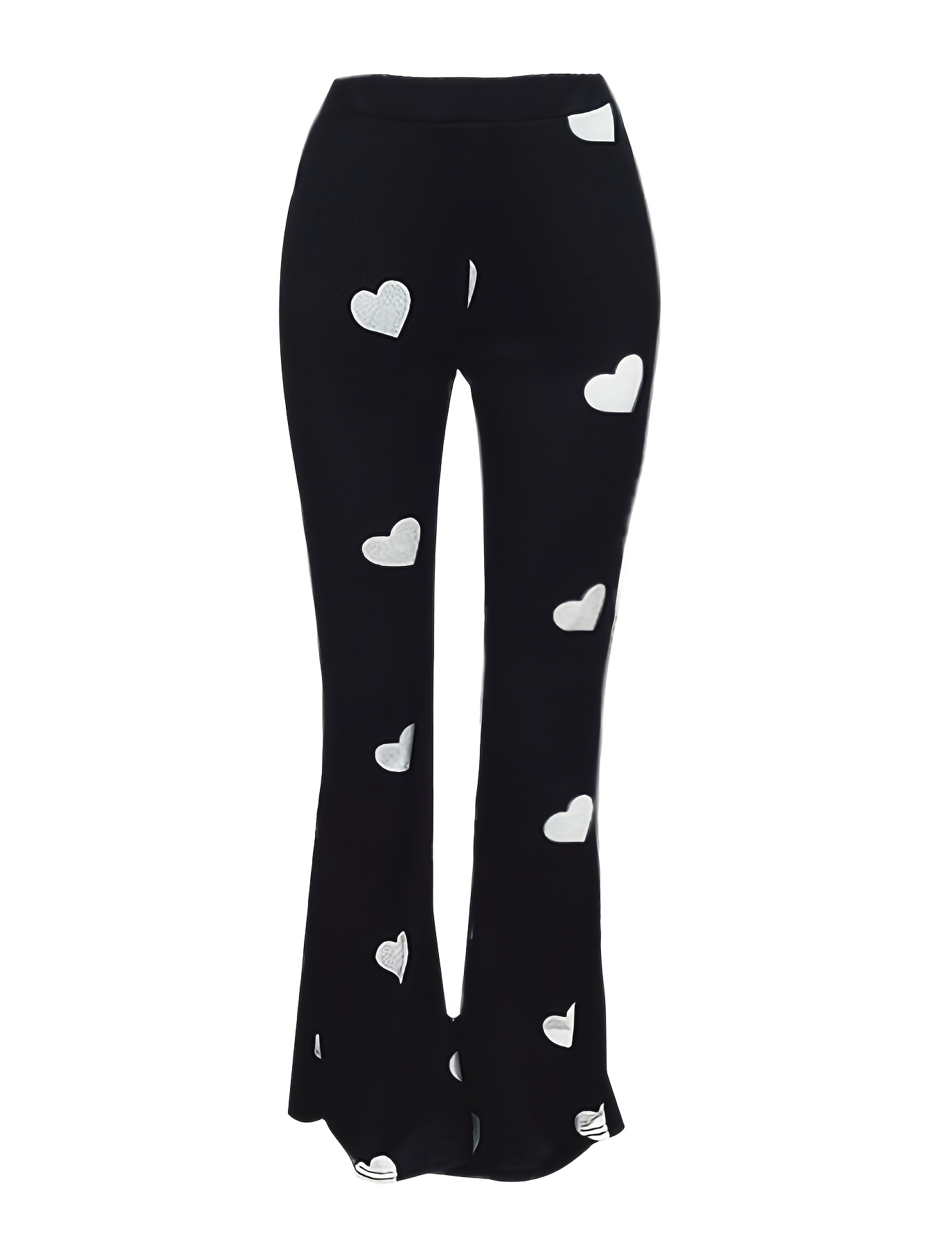 Black Elasticized Leggings by Moschino on Sale