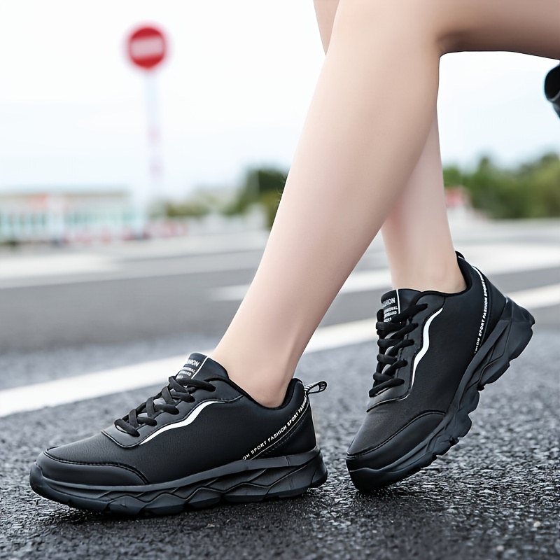 Zapatillas Deporte Piel Sintética Ocio Mujer Zapatos - Temu
