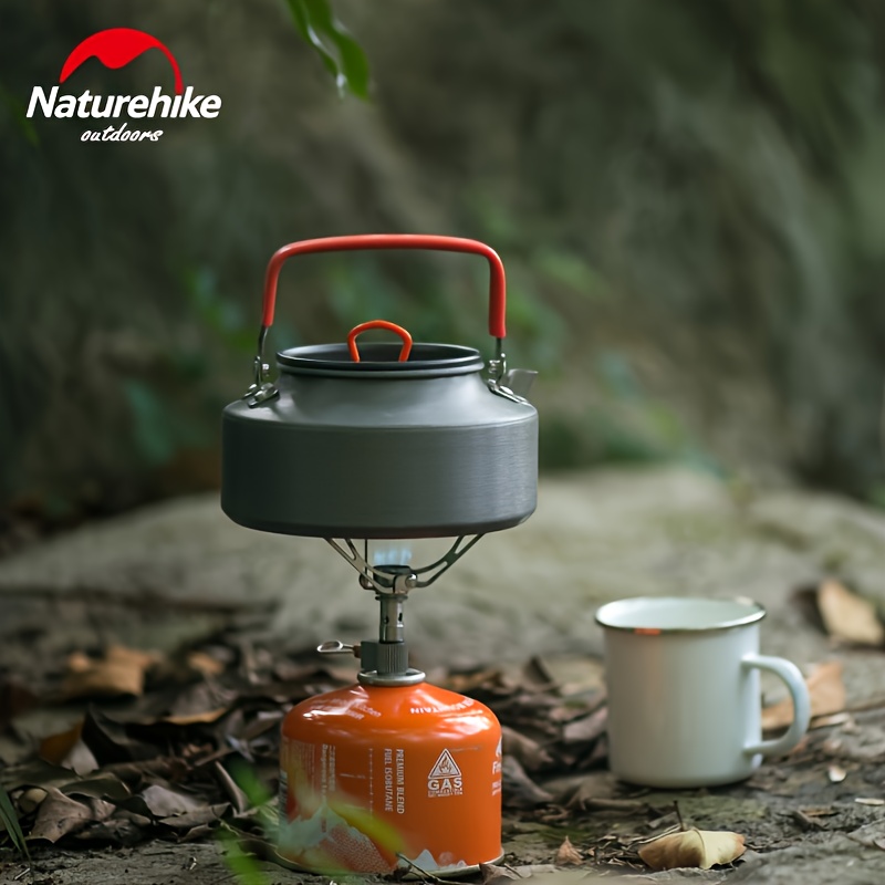 Portable 800ML Lightweight Stainless Steel Camping Kettle, Durable and  Portable Camp Tea Pot