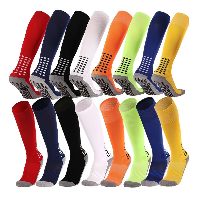 Long Anti-slip Football Grip Socks For Men, Women, Boys & Girls Rugby,  Sports