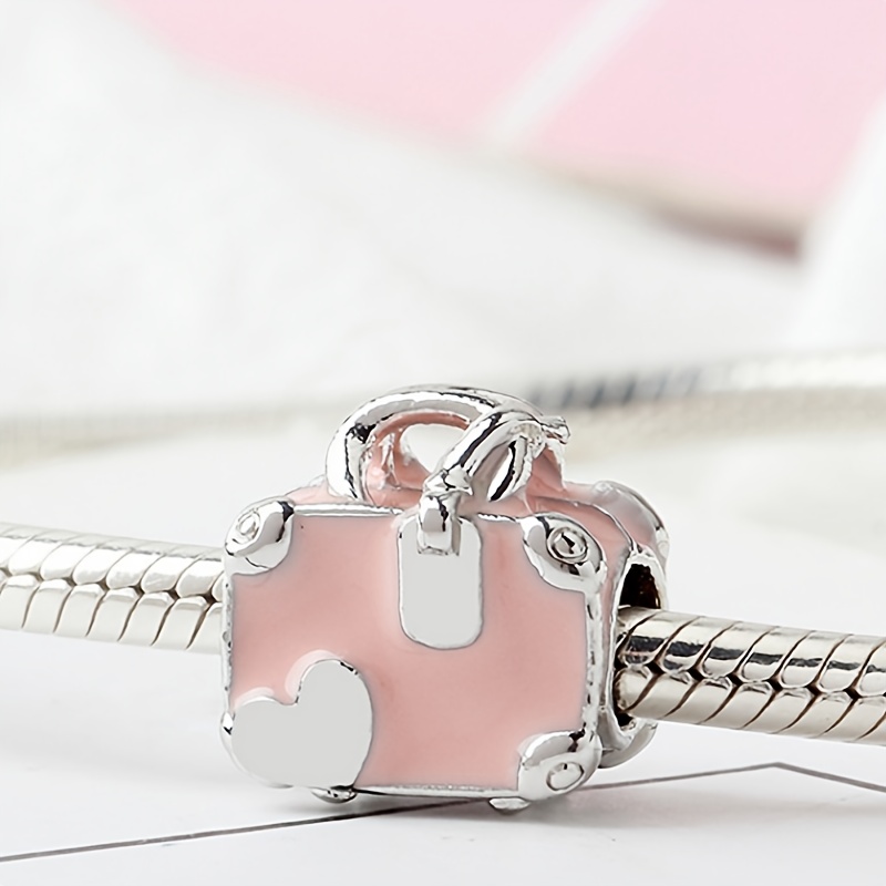 Pandora Pink Travel Bag Charm