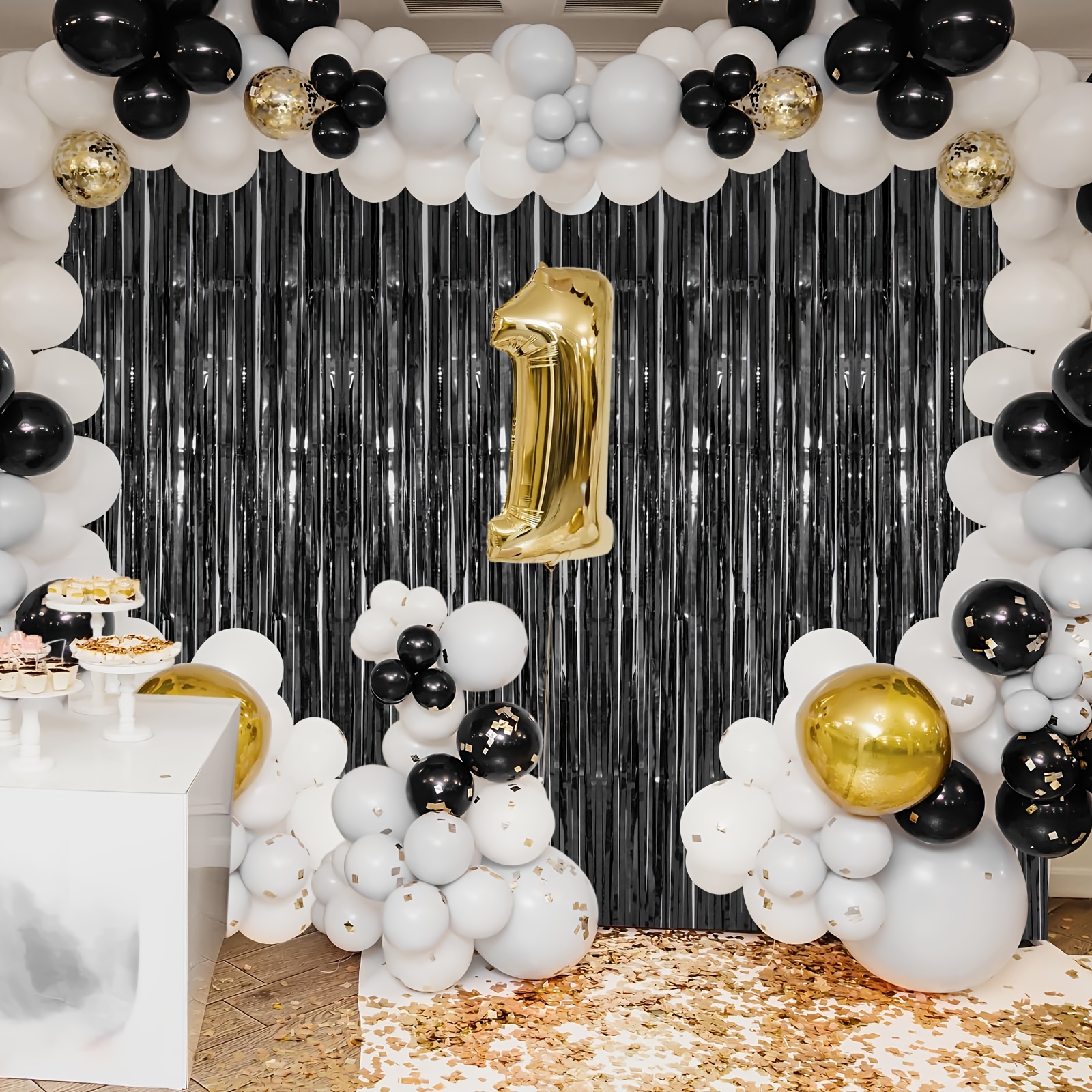 Party Streamers Foil Fringe Curtain Birthday Party - Temu