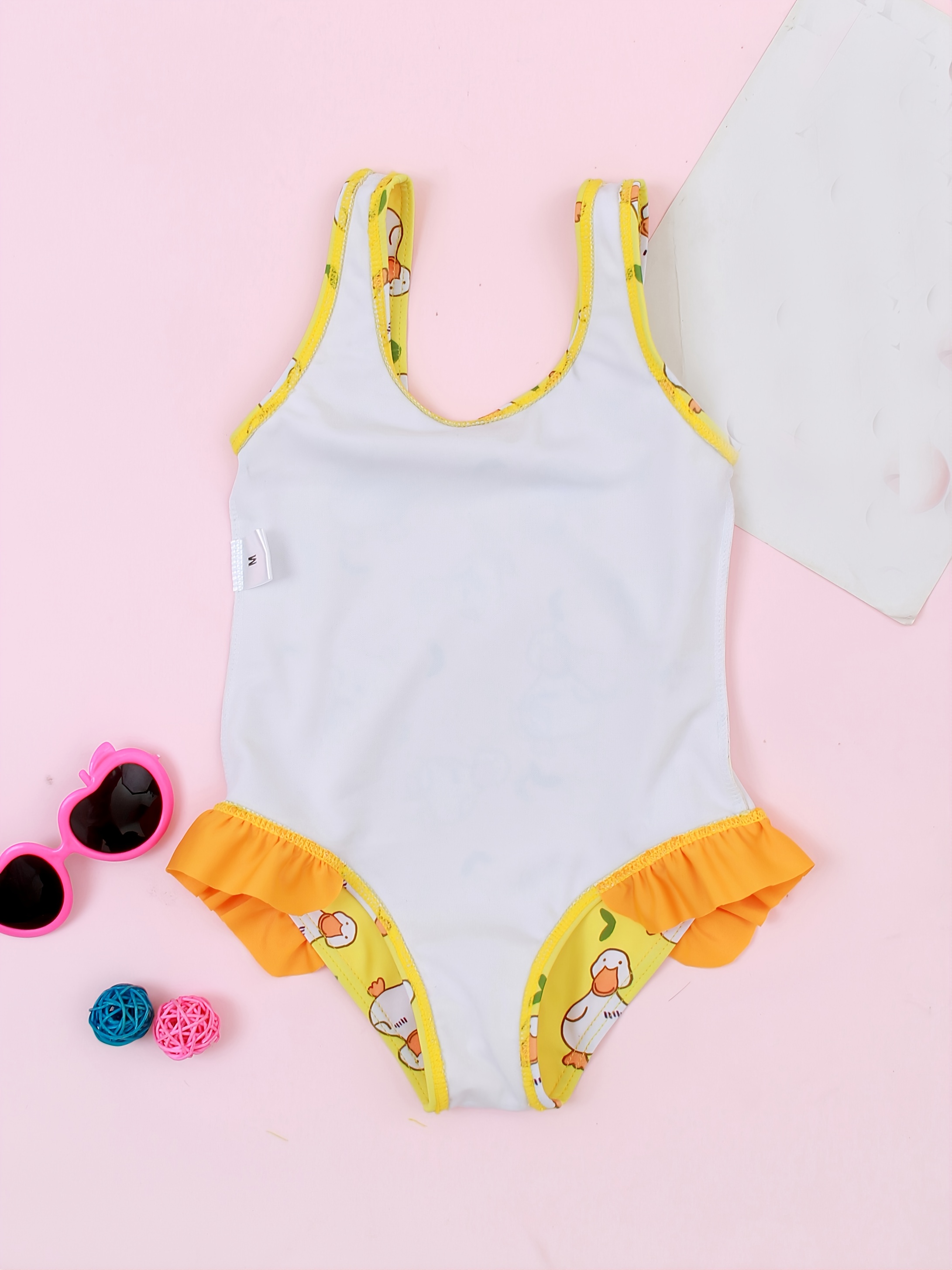 Baby girl clearance lemon swimsuit