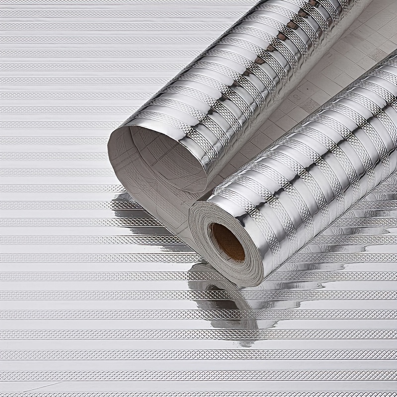 1pc Kitchen Stickers For Aluminum Foil Self Adhesive Stickers
